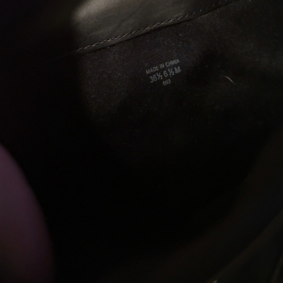 Marciano | Women’s High Quality Black Leather Knee High Boots Heels Shoes - Picture 8 of 10